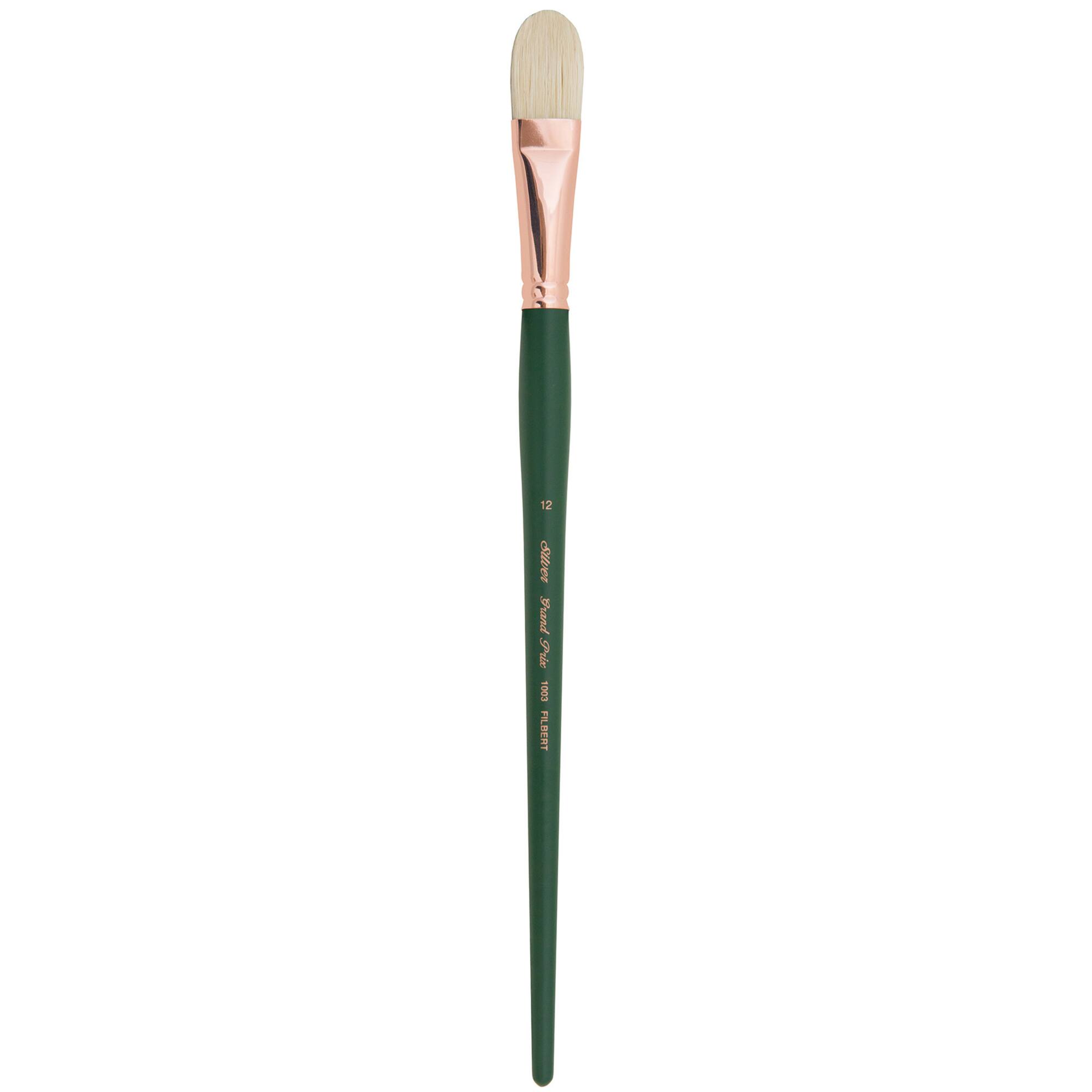 Silver Brush Limited Grand Prix® Series 1003 Size 12 Long Handle Filbert Brush